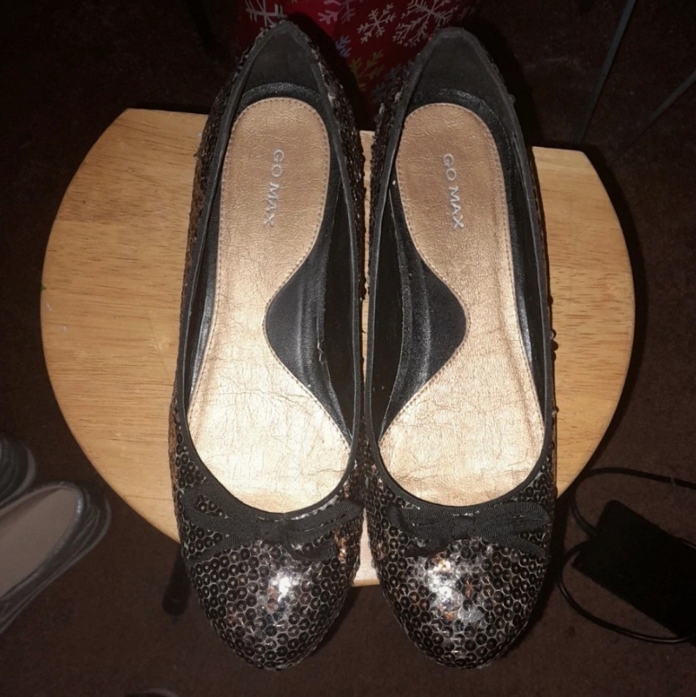 Pre-Loved Sequence Leopard Print Shoes - image 3